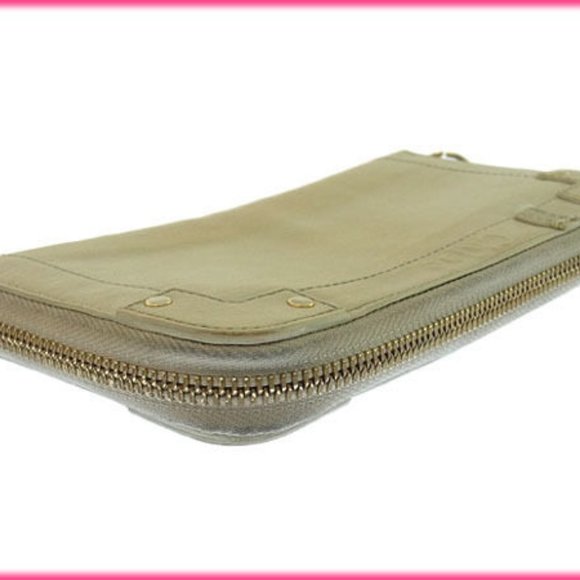 Chloe Wallet Purse Long Wallet Beige Woman Authentic Used Y896 - Picture 3 of 5